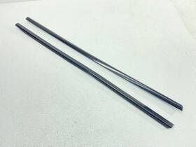 51337221315 Bmw 12-19 F12 F13 M6 Left Right Exterior Door Trim Molding Gloss Black Set Oem