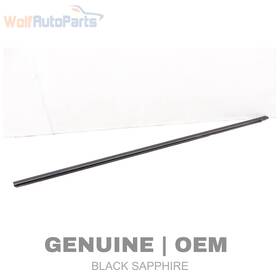 51357185240 Bmw 2013-2015 Activehybrid 7 - Rear Right Door Window Slot Seal / Trim Outer