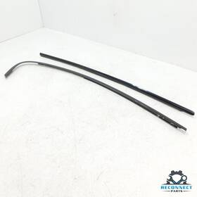 51357209712 Bmw 11-16 528i 535i M5 F10 Rear Right Door Window Reveal And Belt Molding Set Oem