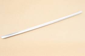 51357362230 Bmw 16-22 F48 X1 Rear Left Side Door Window Trim Molding Satin Aluminum Oem