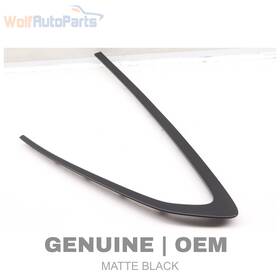 51377394879 Bmw 2017-2019 340i Gt Xdrive - Rear Left Quarter Window Glass Trim / Molding
