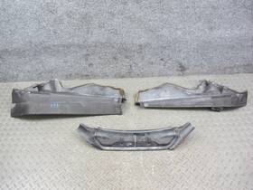 51717169419 Bmw 07-14 E70 E71 X5 X6 Engine Bay Compartment Partition Cover Panel Set Oem