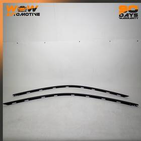51767433337 Bmw 14-18 F32 428i Front Right Left Door Body Trim Shadow Line Frame Molding Oem