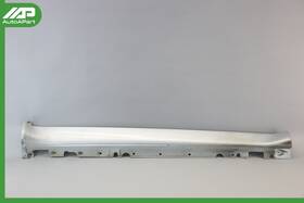 51778038290 Bmw 07-13 E70 X5 Right Passenger Side Rocker Molding Sideskirt Silver Unit Oem