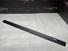 Bmw 643307374995 E36 M3 Sedan 1992-1998 Door Moulding Front Black Right Rh Oem