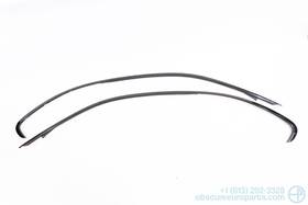 7164950 Bmw Used 2007-2013 E82 128i 135i Shadowline Upper Window Trim Set
