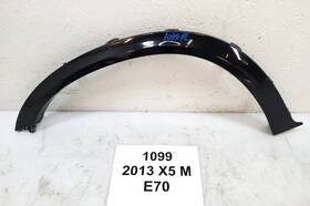 7206653 Bmw 10-13 Oem E70 X5m Front Left Fender Flare Wheel Arch Moulding Panel Black