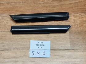 7221311 Bmw Oem F12 F13 F06 Black Glossy Front Left Right Door Window Molding Trim