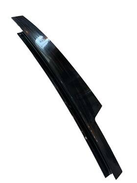 7317789-09 Bmw 15-19 X5 E70 Front Left Door Window B Pillar Rearward Applique Molding Oem