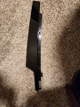 7349675 Bmw 2016 - 2021 X1 F48 Rear Right Driver Side Door Window B Pillar Molding Oem