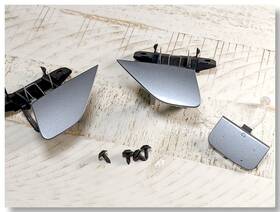 51117135561 Bmw 740 730 735 750 760 2006-2008 750i Bumper Cap Cover Set 51117142166 102681