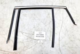 7416499 Bmw 19-25 Oem G02 X4 Rear Left Driver Side Door Window Frame Seal