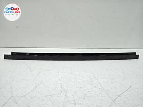 74297429412 Bmw 2019-25 X7 Rear Right Window Guide Bar Trim Molding Applique Cover Gloss Oem