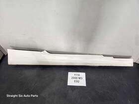 8046660 Bmw 08-13 Oem E92 M3 Right Passenger Side Skirt Rocker Panel Cover White 300