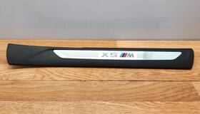 8058609 Bmw 15-18 Oem F85 X5m Front Passenger Side Door Sill Scuff Plate Trim Cover