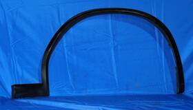 8064822 Bmw 2017-2021 G01 X3 Front Right Fender Flare Molding Cover Panel Black Oem