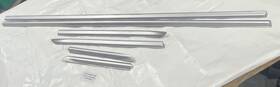 8208669 Bmw 01-06 E46 Coupe Convertible Set Of 6 Door And Quarter Trim Molding Oem