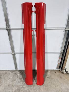 82659404935 Bmw 96-02 Z3 Roadster Side Skirt Pair Red Left And Right Oem