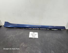 8493950 Bmw 19-21 Oem G20 330 Right Passenger Side Skirt Rocker Panel Cover Blue C1m