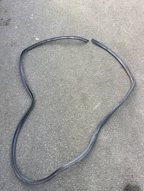 E30325itrunkweatherstrip Bmw E30 Rear Decklid Trunk Seal Weatherstrip Gasket Lid Weather Strip Oem