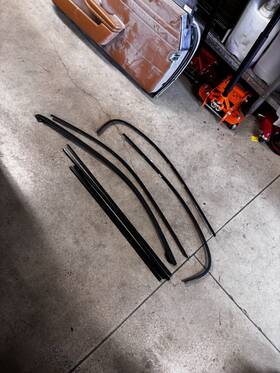51137115191 Bmw E60 M5 S85 V10 4 Door Sedan Genuine Factory Oem 528i 535i 545i 550i Matte Black Shadowline Trim Set