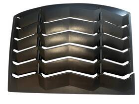 Zmhby11 Bonbo Rear Window Louver For Dodge Charger 2011-2023 Sxt/gt/rt/scat Pack/srt Hellcat
