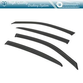 Brake167681e90 Brakemotorparts Fits 11-20 Dodge Charger Sedan Side Window Vent Visor Sun Rain Deflector Guard