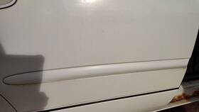 10265384 Buick 97-04 Regal Passenger Right Rear Upper Moulding From Door Back Trim White 16u