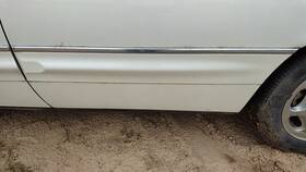 Buick 12374669 97-05 Park Ave Driver Left Rear Moulding From Door Oem Back Trim White 78u
