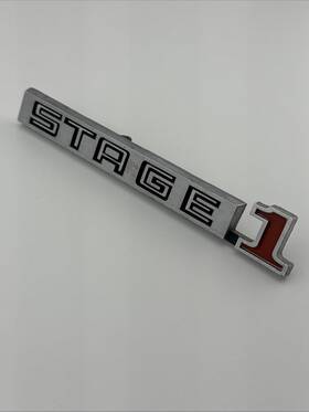 1243120 Buick Oem 1970-1975 Stage 1 Chrome Emblems Original Pn