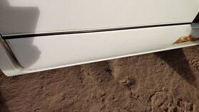 12533590 Buick 97-03 Regal Passenger Right Rear Lower Moulding From Door Back Trim White 16u