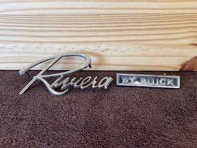 1378552 Buick 7652586 1966 1967 Riviera Trunk Script Original Gm # Emblems