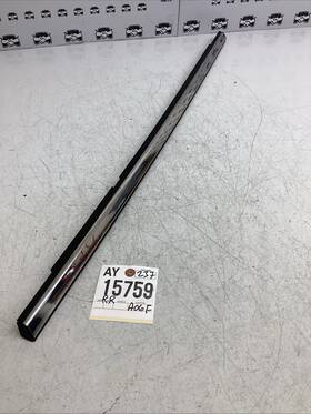 85143430 Buick 2014-2016 Enclave Rear Right Door Window Belt Weatherstrip Molding Oem