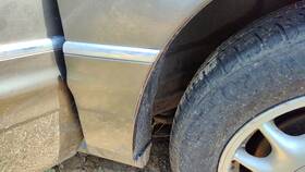 88948289 Buick 97-05 Park Ave Passenger Right Moulding From Fender Trim Strip Brown 76u