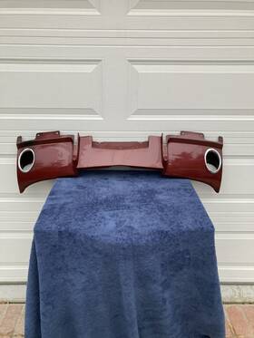 3948133 C2 Corvette 1964-1967 Chevy Rear Valance Genuine Removed From 65 Coupe