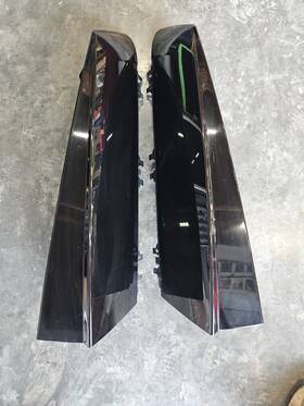 15791311 Cadillac 2007 - 2014 Escalade Esv Rear Rh/lh Upper Pillar Quarter Panel Trim Set