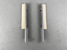 1620529 Cadillac 80-85 Seville L/r Headlight To Grille Filler Trim Molding Chrome 1004
