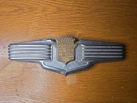 Cadillac 171.gm6u41 Vintage Trunk Lid Emblem 1941 - Original