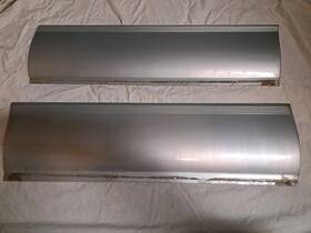 20750603 Cadillac 1990-1992 Brougham Rear Door Cladding Molding Pair Rh And Lh