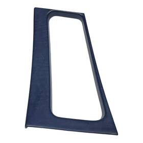 22582b Cadillac 1990 1991 1992 Brougham Exterior Rear Quarter Window Molding Trim Blue