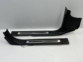 23475142 Cadillac 15-20 Escalade Front And Rear Left Door Sill Scuff Plate Set 1475 Oem