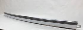 3544934 Cadillac 94-96 Deville Rear Bumper Center Chrome Molding Trim