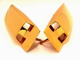 3634591 Cadillac Nos 90 91 92 Brougham Gold Header Panel Indicator Housing Euro Lowrider