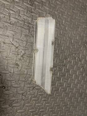 5955079 Cadillac 1964 Lh Front Fender Marker Lamp Light Lens #5955079