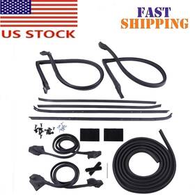 801002277 Car-radio-mall Weatherstrip Seal Kit Door Window Sweep Roofrail Trunk For 70-81 Camaro Firebird