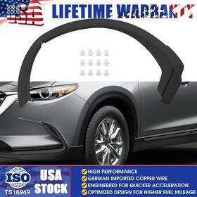 Tk4851w50h Carbole Fit Mazda Cx-9 16-23 Right Rear Passenger Side Fender Opening Molding