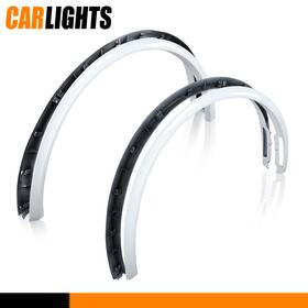 C-02rsa6122awt Carlights Fit For 2020-2022 Tesla Model Y Wheel Arch Cover Wide Body Fender Flare