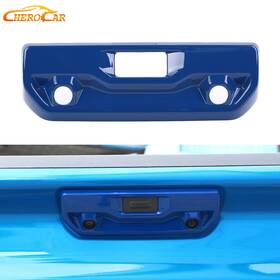 Cherocar Cherocar20050705fhge08 Tailgate Handle Cover Trim Overlay For Chevy Silverado/gmc Sierra 2022 Blue Abs