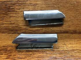 2023-0038 Chevrolet 063025s/2023-0038 1971 - 1976 Impala Caprice Upper Front Fender Corner Trim 73 75 Donk