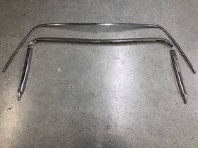 2024-0023 Chevrolet 111224c/2024-0023 1971-75 Impala Caprice Convertible Front Windshield Trim Donk Chevy 74